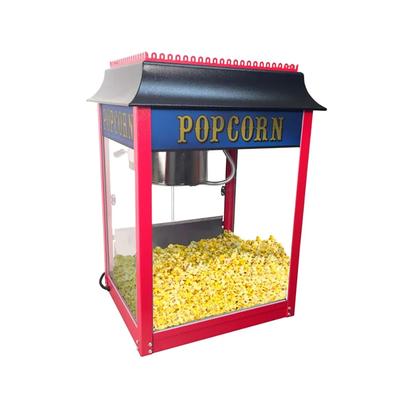 Paragon 1108910 Popcorn Machine w/ 8 oz Kettle & Red Finish, 120v