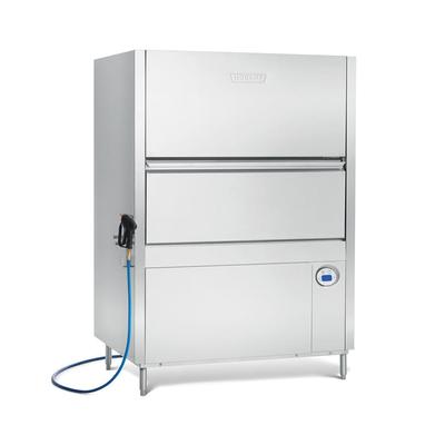 Hobart PW20-2 High Temp Door Type Dishwasher w/ 20 Racks/hr Capacity, Built-in Booster, 480v/3ph, Stainless Steel