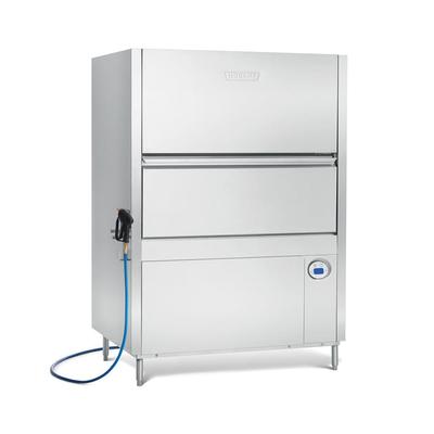 Hobart PW20-2 High Temp Door Type Dishwasher w/ Built-in Booster, 480v/3ph, Stainless Steel
