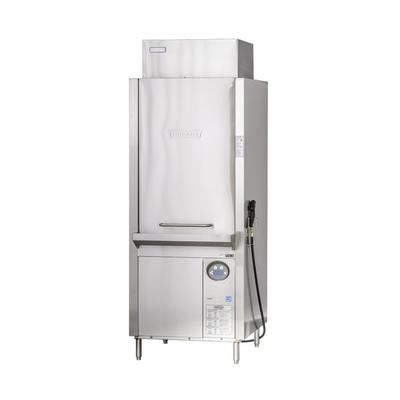 Hobart PWVER-1 High Temp Door Type Dishwasher w/ Built-in Booster, 208-240v/3ph, Front loading, Stainless Steel