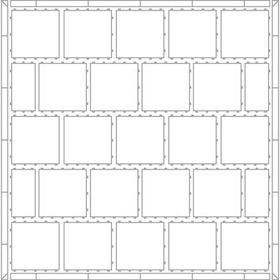 Forbes Industries 3213FK1 Florlok 1 Portable Dance Floor Set - 12 ft x 15 ft, Hardwood w/ Aluminum Frame