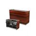 Forbes Industries 4869-5 60 1/2" Portable Bar w/ Hardwood Exterior & Avonite Countertop - 27"D x 48"H, Brown