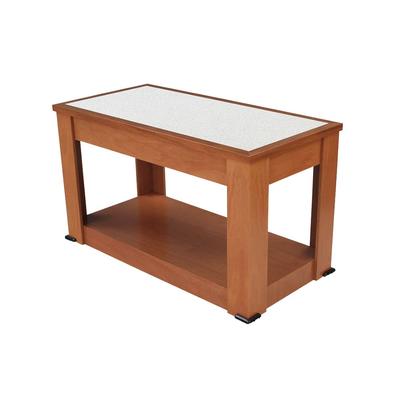 Forbes Industries 5206-8-H3 96" Mobile Induction Table w/ 3 Holding/Warming Units - Glass Cook Top, 120v, Stainless Steel