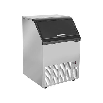 Maxx Ice MIM125H 22"W Half Cube Undercounter Commercial Ice Machine - 125 lbs/day, Air Cooled, Full-Dice Cubed Ice, Stainless Steel, 115 V