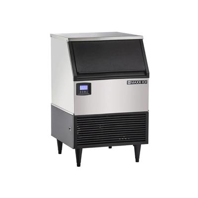 Maxx Ice MIM200NH Intelligent Series 24"W Half Cube Undercounter Commercial Ice Machine - 199 lbs/day, Air Cooled, Half-Dice Cube Style, Stainless Steel, 115 V