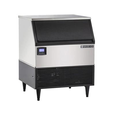 Maxx Ice MIM320N Intelligent Series 30"W Full Cube Undercounter Commercial Ice Machine - 328 lbs/day, Air Cooled, Stainless Steel, 115 V