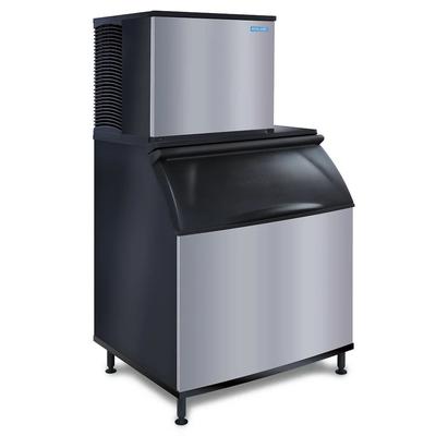 Koolaire KYT0700W/K970 705 lb KYT Series Half Cube Commercial Ice Machine w/ Bin - 882 lb Storage, Water Cooled, 208-230v