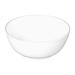 Elite Global Solutions KD506L-W Viva 18 oz Round Melamine Bowl, White, White/Black Trim, 6" x 2 1/2"