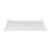 Elite Global Solutions M18513-NW Flat Trays 18" x 13" Rectangular Stratus Platter - Melamine, White, White Melamine