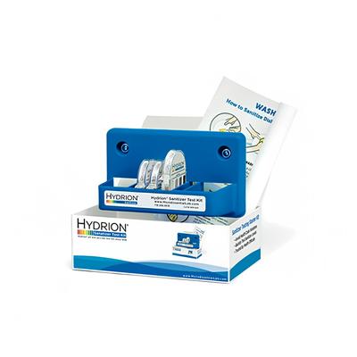 Micro Essentials Lab CHLORSTART Chlorine Test Starter Kit - Wall-Mount, 3Chlorine Dispensers, Informational Poster, 3 Chlorine Dispensers
