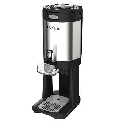 Fetco L4D-10 1 gal LUXUS Thermal Coffee Dispenser, Black/Stainless Steel