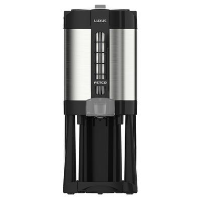 Fetco LGD-15 LUXUS Thermal Coffee Dispenser w/ 1 1/2 gal Capacity & Sight Gauge, 1.5 Gallon, Silver