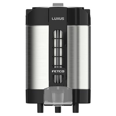 Fetco LGS-10 LUXUS Thermal Coffee Dispenser w/ 1 gal Capacity & Sight Gauge, 1 Gallon, Silver