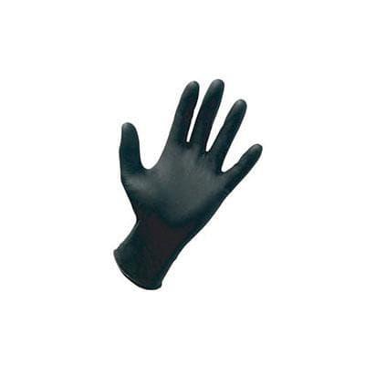 Strong 75043 General Purpose Nitrile Gloves - Powder Free, Black, Medium