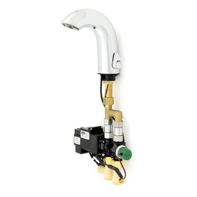Zurn Industries Z6950-XL-IM-S-E Deck Mount Sensor Faucet w/ 1.5 gpm Aerator & Integral Mixing Valve - Chrome, Single Hole