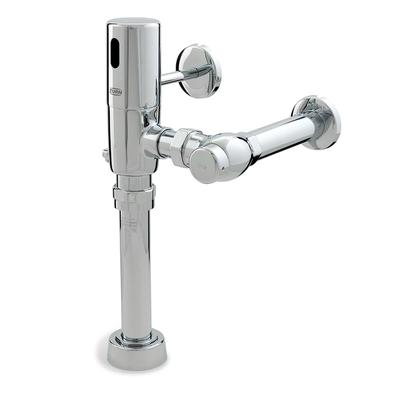 Zurn Industries ZTR6200EV-HW Hardwired Sensor Piston Flush Valve for Water Closets - 1.28 gpf, Chrome, Hardwired Connection