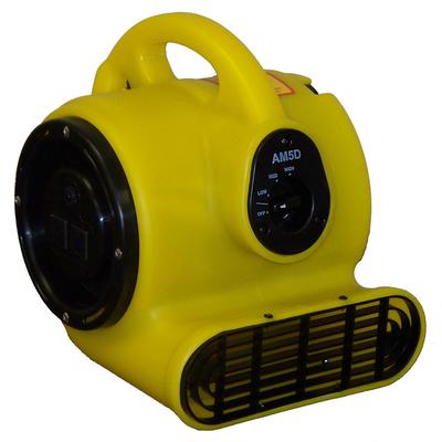 Bissell AM5.D 13" Mini Floor Dryer w/ 3 Speeds, Yellow, 110 V