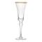 10 Strawberry Street KATEG-FLUTE 8 oz Kate Champagne Flute Glass, 8 Ounce, Clear