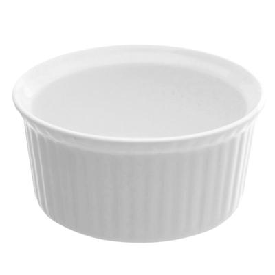 10 Strawberry Street WTR-35SUF 4 oz Ramekin - Porcelain, White