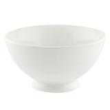10 Strawberry Street WTR-4FTDBWL 8 oz Round Rice Bowl - Porcelain, White