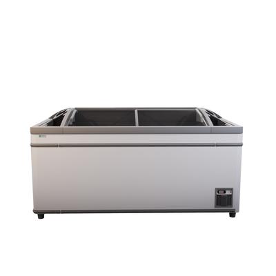 Excellence Industries HR-21 83" Stand Alone Ice Cream Island Merchandiser - White, 115v