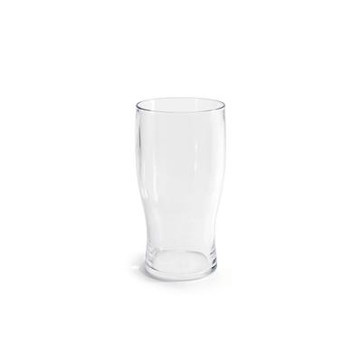 Front of the House ABR005CLT23 16 oz Drinkwise Pint Glass - Resin, 12 / CS, Clear