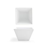 Front of the House DBO085WHP22 16 oz Square Kyoto Bowl - Porcelain, White