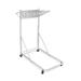 Alpine Industries ADI613-WHI Vertical File Rolling Stand For Blueprints - Tubular, White