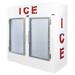 Leer, Inc. L060UAGP 73" Indoor Ice Merchandiser w/ (140) 10 lb Bag Capacity - White, 120v, 115v