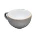 Churchill SPGSCB281 12 oz Stonecast Cappuccino Cup - Ceramic, Peppercorn Gray, Peppercorn Grey, With Handle