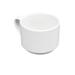 Churchill WHBALSC81 8 oz Bamboo Cup - Ceramic, White