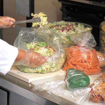 LK Packaging 10BG-2120+4BG Bottom Gusset Food Storage Bag - 21" x 20" x 4" BG, Poly, Clear