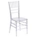 Flash Furniture BH-ICE-CRYSTAL-GG Elegance Stacking Chiavari Chair - Polycarbonate, Crystal Ice