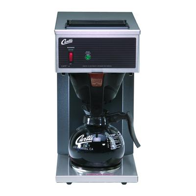 Curtis CAFE1DB10A000 Airpot PourOver Coffee Brewer w/ (1) Lower Warmer, 1 9/10 L Capacity, Manual Fill, 120v, Black