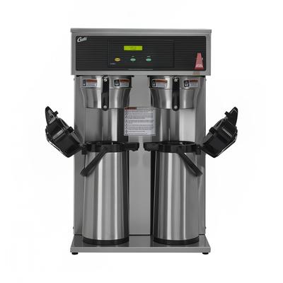 Curtis D1000GH13A000 3 gal Twin Airpot Coffee Brewer w/ Digital Programming, 220v/1ph, Silver