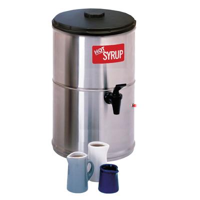 Curtis SW-2 2 gal Syrup Warmer - 120v, 2 Gallon, Stainless Steel with Temperature Controls, Silver