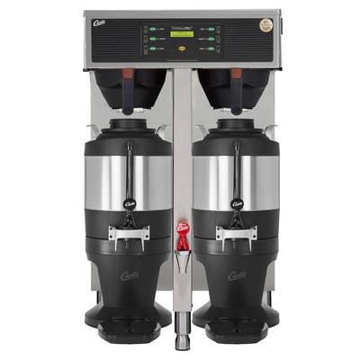 Curtis TP15T16A1100 ThermoPro High Volume Thermal Coffee Maker - Automatic, 21 gal/hr, 220v, LCD Screen, Servers & Dispenser, Silver
