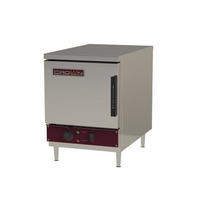 Crown Steam SXN-4 4 Pan Convection Commercial Steamer - Countertop, 208v/3ph, Stainless Steel