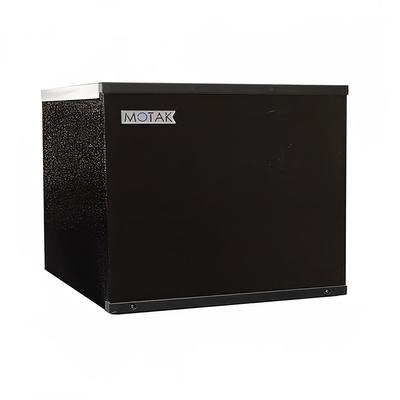 MoTak PKM0425SA-161 22" Half Cube Ice Machine Head - 425 lb/24 hr, Air Cooled, 115v/1ph, 435 lb Production Capacity, Black