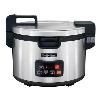 Hamilton Beach 37590 90 Cup Commercial Rice Cooker - Stainless Steel, 240v/1ph