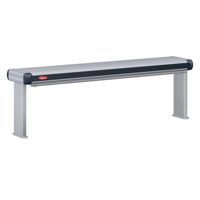 Hatco GR2AHL-48 240 51 1/2" High Watt Strip Warmer - Single Rod, Remote Control Required, 120/240v/1ph, Silver