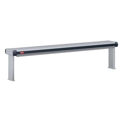 Hatco GR2AHL-66 120 69 1/2" High Watt Strip Warmer - Single Rod, Remote Control Required, 120v, Silver