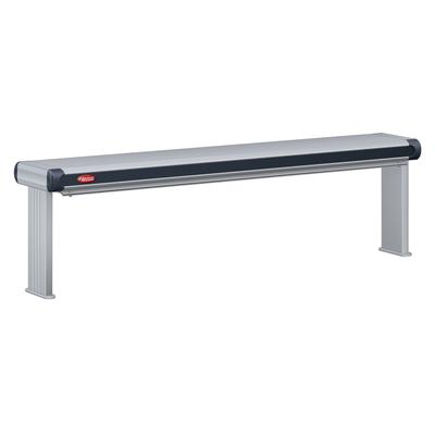 Hatco GR2AL-54 208 57 1/2" Standard Watt Strip Warmer - Single Rod, Remote Control Required, 120/208v/1ph, Silver
