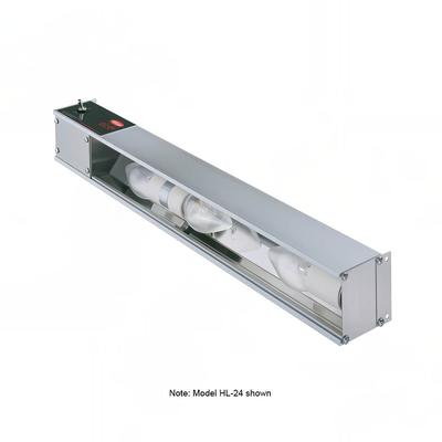 Hatco HL-30 30" Strip Display Light - Built In Toggle Control, 120v, Silver