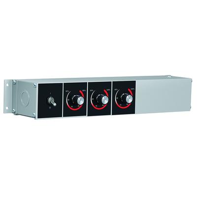 Hatco RMB-14AI Remote Control Enclosure w/ 1 Toggle & 1 Infinite Switches for 120v, 1 Toggle & 3 Infinite Switches, Silver