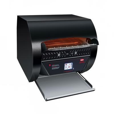 Hatco TQ3-2000 208/1 BLK Conveyor Toaster - 900 Slices/hr w/ 2" Product Opening, Black, 208v/1ph, 2" Opening