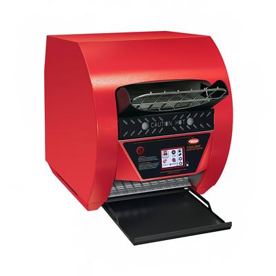 Hatco TQ3-400 Conveyor Toaster - 420 Slices/hr w/ 2" Product Opening, Red, 120v, 2" Opening, Stainless Steel