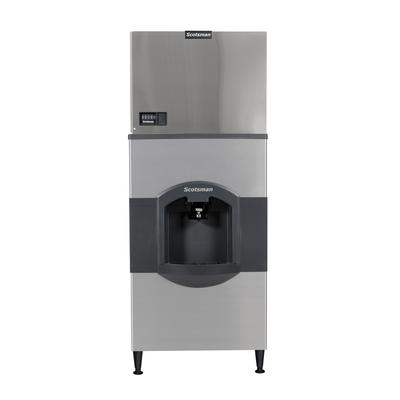 Scotsman MC0530SR-1/HD30B-1 500 lb Prodigy ELITE Half Cube Commercial Ice Machine w/ Ice Dispenser - 180 lb Storage, Bucket Fill, 115v, 500 lb Ice Production, 180-lb. Storage, Stainless Steel