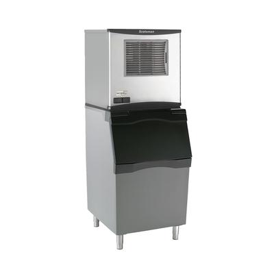 Scotsman NS0422A-1/B530P/KBT27 420 lb Prodigy Plus Nugget Commercial Ice Machine w/ Bin - 536 lb Storage, Air Cooled, Softer Nugget, 115v, 420-lb. Production, 536-lb. Storage, Stainless Steel