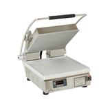 Star PGT14E Pro-Max 2.0 Single Commercial Panini Press w/ Aluminum Grooved Plates, 240v/1ph, Electronic Control w/ Timer, 208-240 V, Stainless Steel